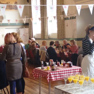 Guests tuck into the ever-popular Big Slow Brunch.