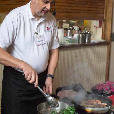 Aylsham chef Derrol Waller shows how it’s done.