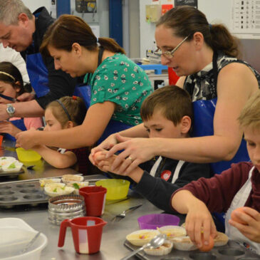 Make, bake, and take on family day