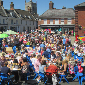 Sunday roast for street party